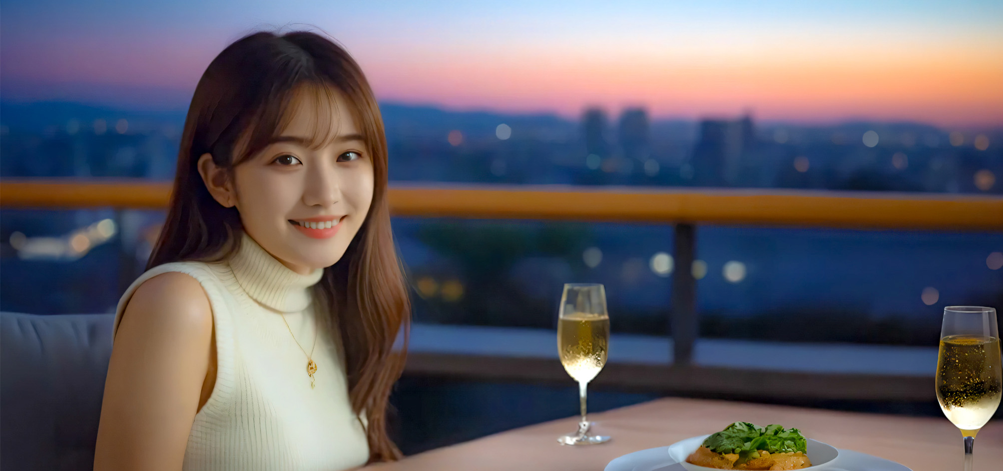 食事から始める大人の出会い